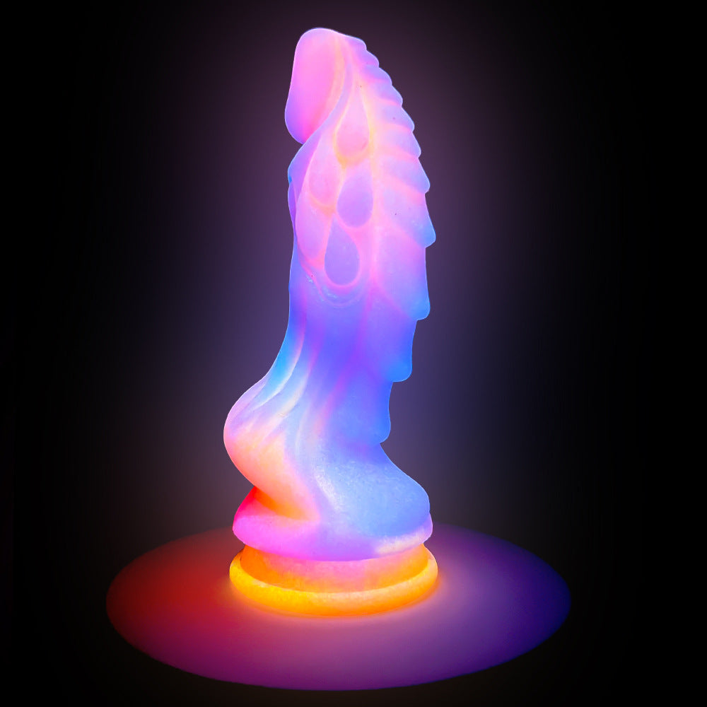 dildo female anal huge meat stick Fluorescent Variation 8.46 lnch