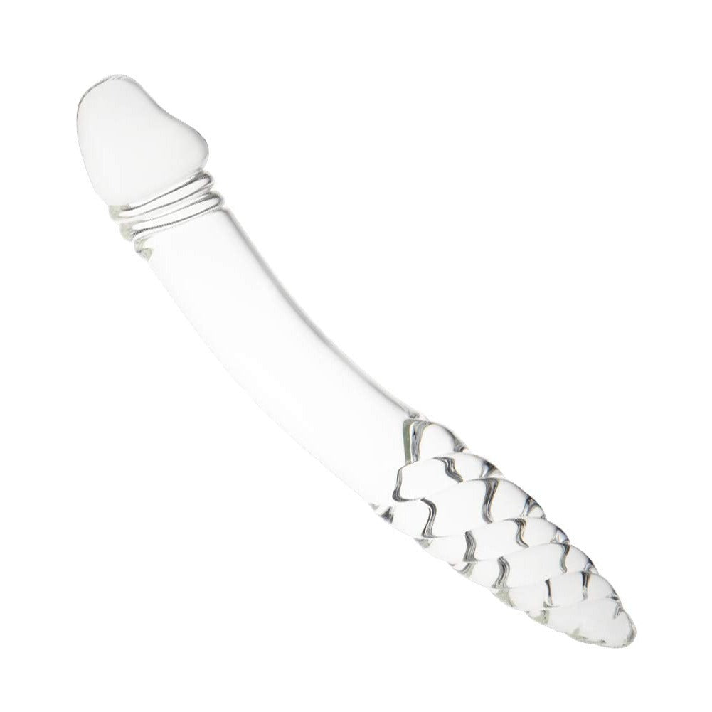 Dildo sex toys Crystal Double-Ended Glass double sex toy 8.85 lnch