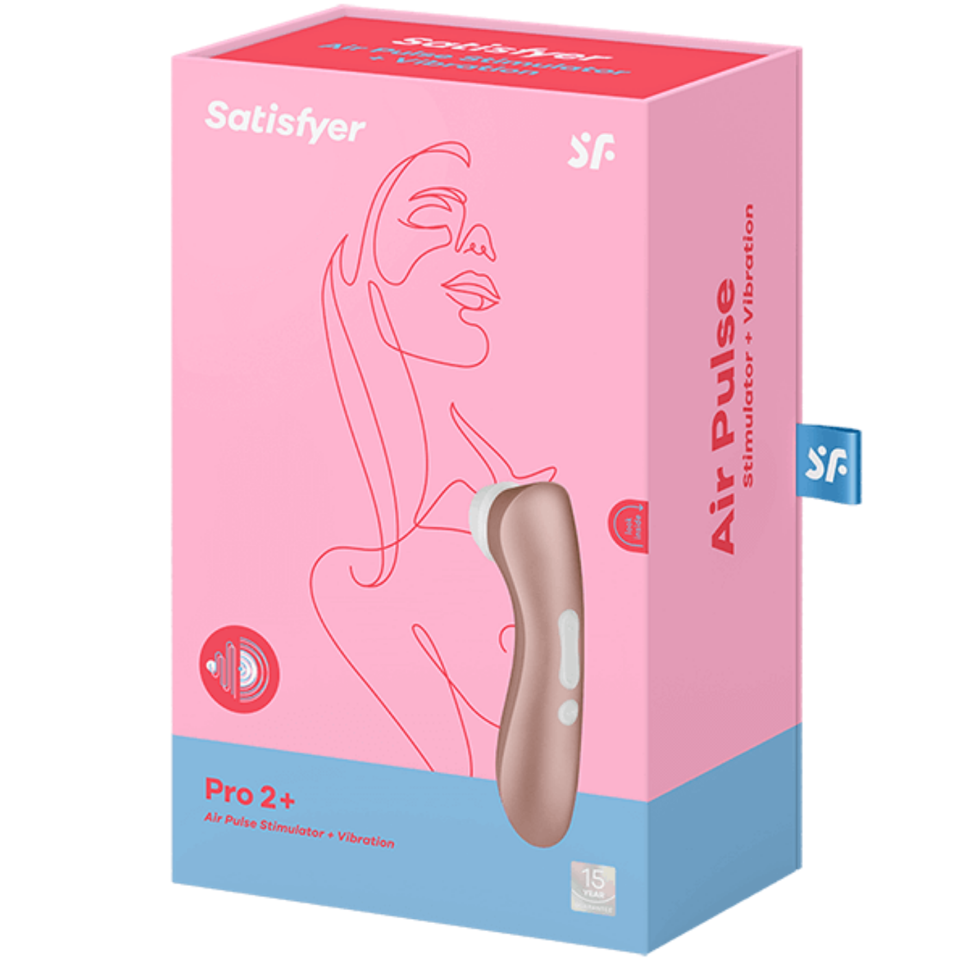 Satisfyer Pro 2+ Vibrating Air Pulse Stimulator