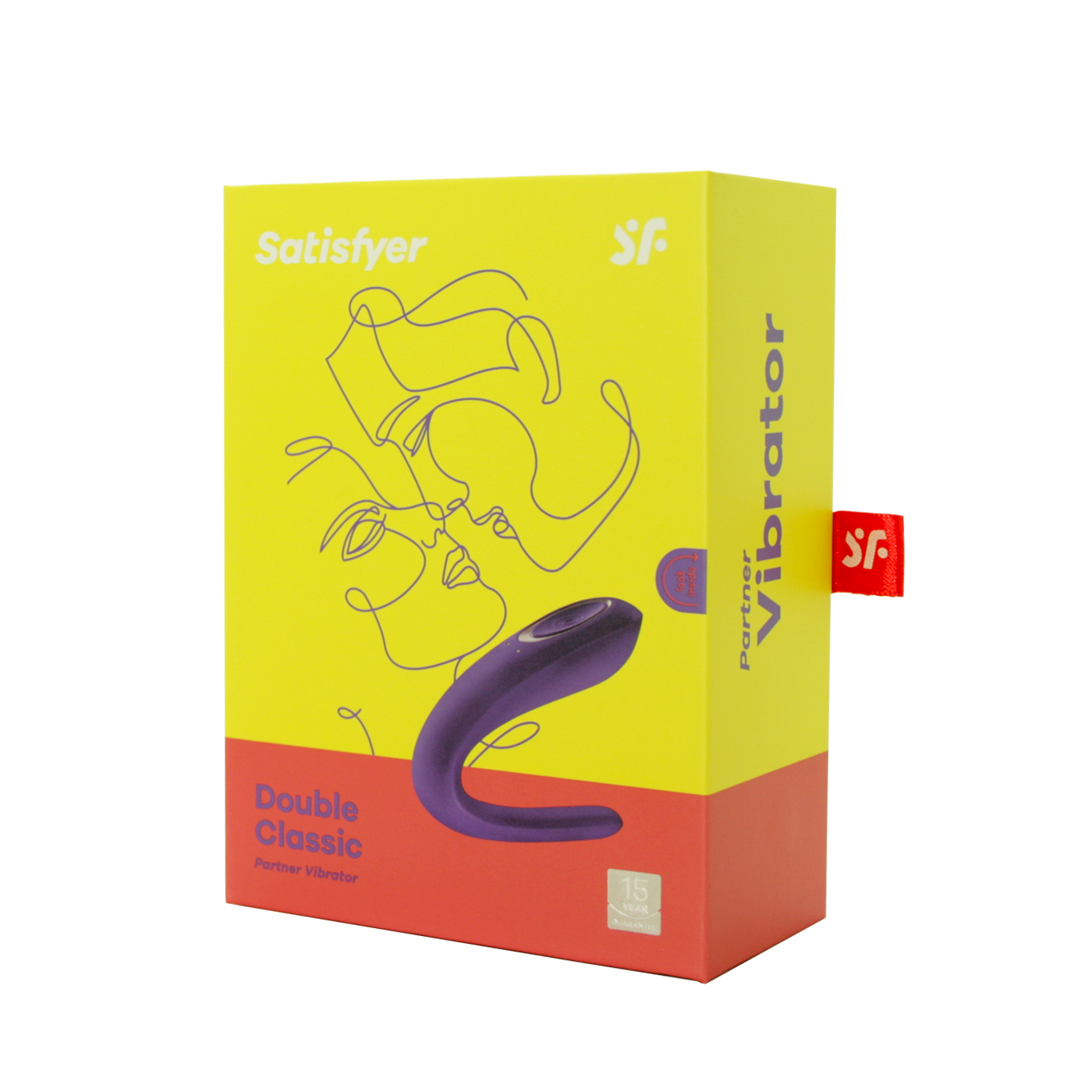 The Partner Double Classic Silicone Couples Vibe