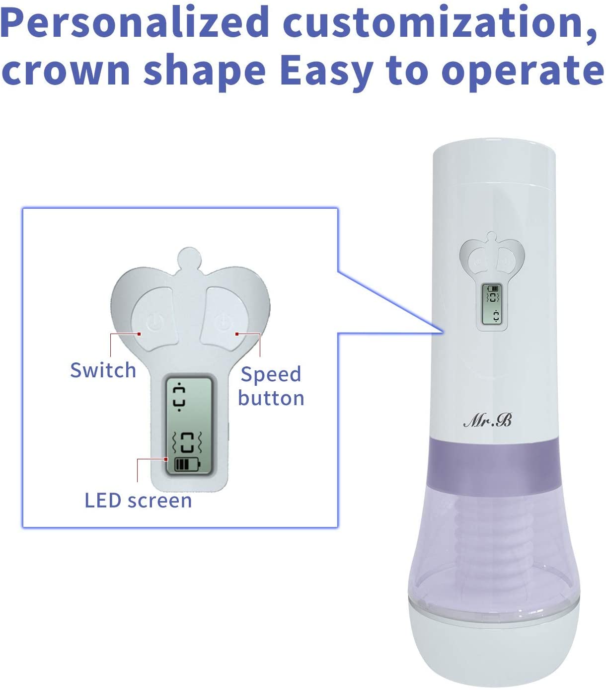 Sucking Fleshlight Penis Suction Toy Wriggling Thrusting Voice Toy