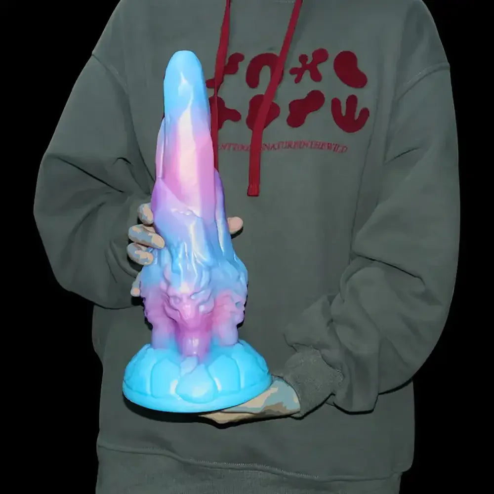 Super Giant Monster Sex Toy Colorful Stone Thick Anal Plug Sex Toy