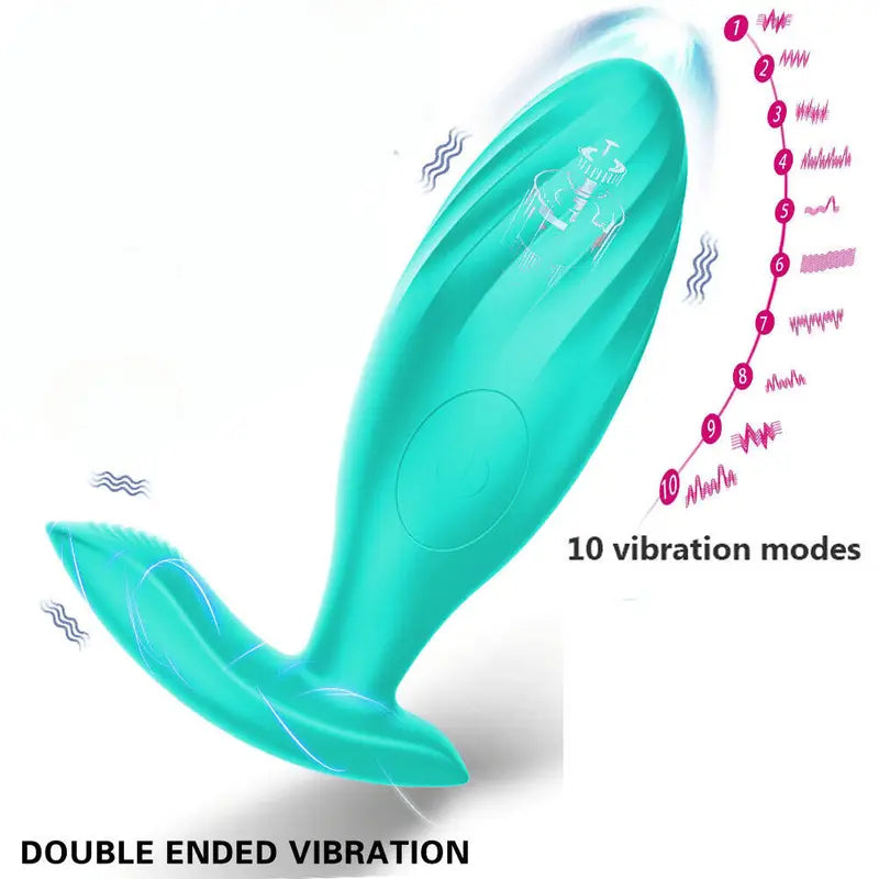 Wearable Bullet Vibrator Vagina Stimulator G Spot Clitoral Anal Butt Plug