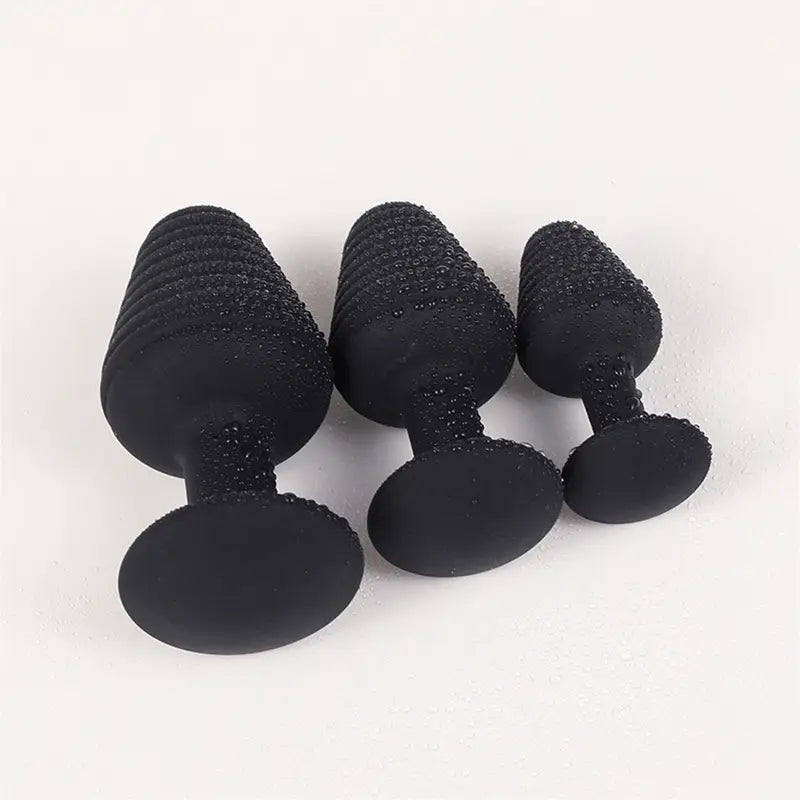 Women Men Sex Anal Expander Threaded Butt Plug Anal Massager