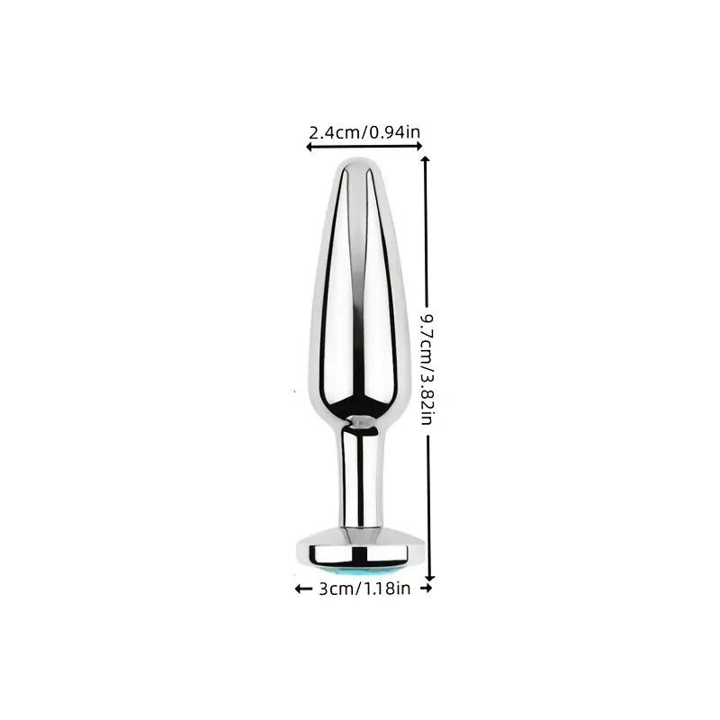 Metal Anal Plug Three Sizes For Anal Expansion Anal Love Sex Toy