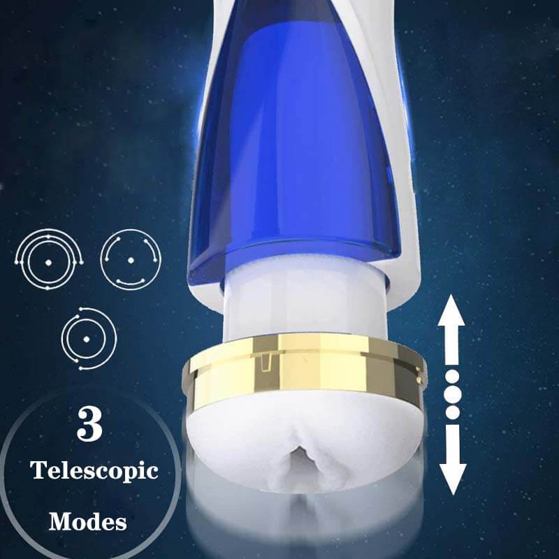 Male Masturbator Automatic Thrusting Space Sex Toy