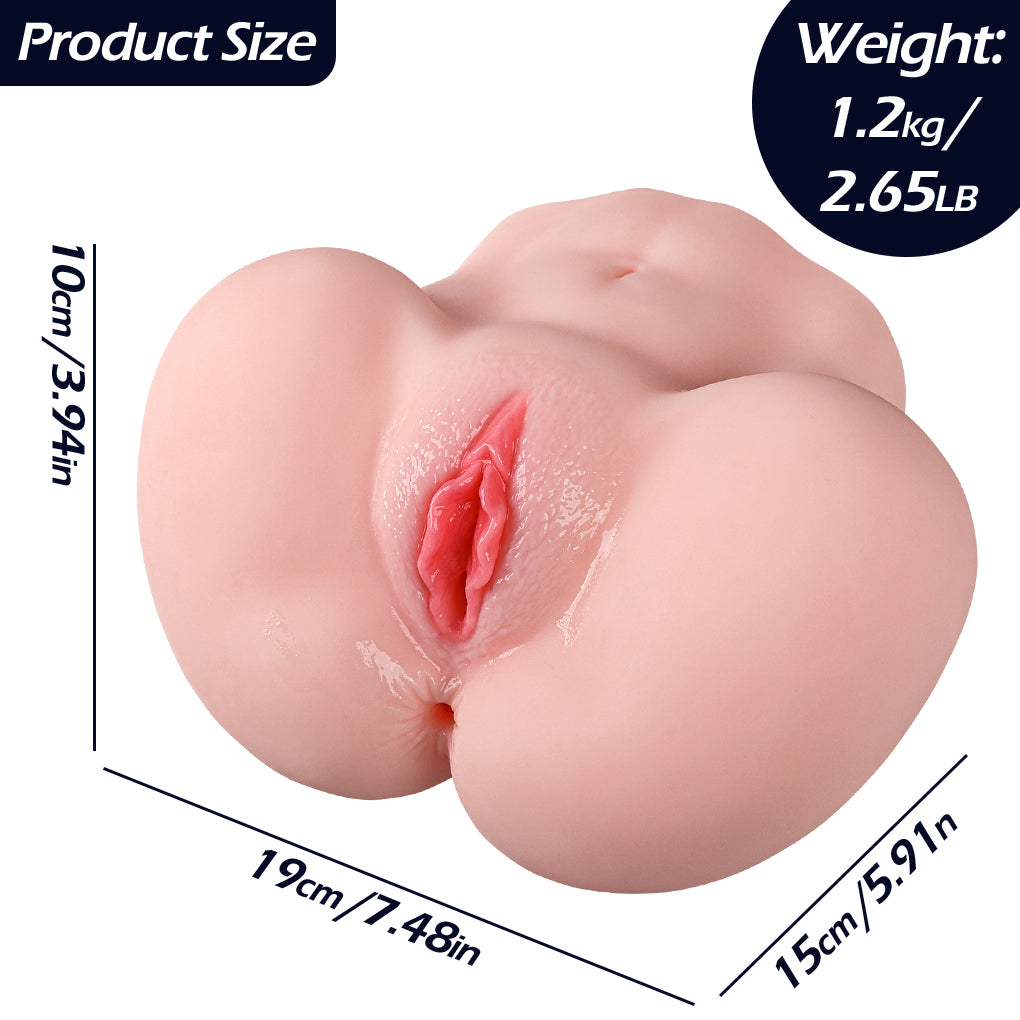 sex doll uae men videoSexyGirlsSexPlumpButtToysRealisticVirginPussyandHotAssHoleforMen(1.3kg)Realistic Silicone Style