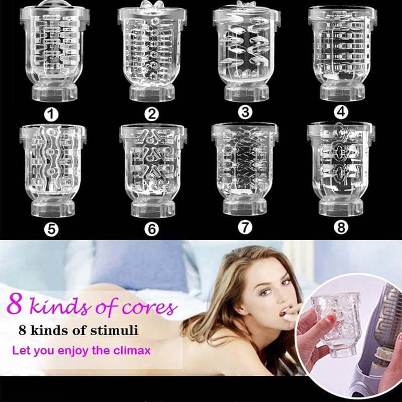 Thrusting Sex Toy Silicone Exotic Male Masturbation Cup