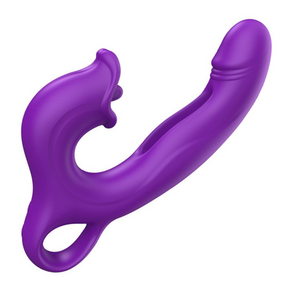 Amelia Flapping Vibrator with Licking Tongue