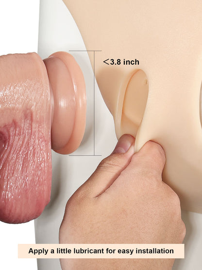 Silicone Strap-on Can Be Used With Suction Cup Dildo (Dildo Not Included)