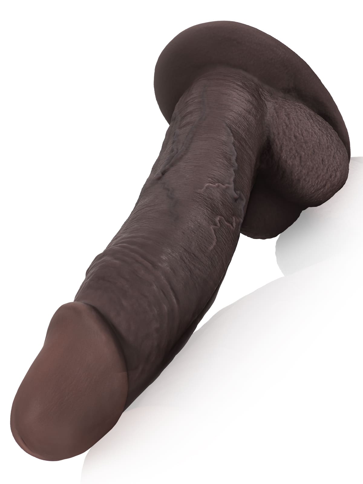 Big Boy 12" x 2.7" XXL BBC Big Black Dildo Soft Skin Dick Give You A Better Experience