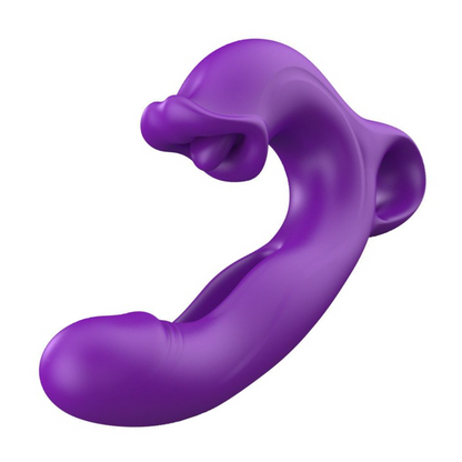 Amelia Flapping Vibrator with Licking Tongue