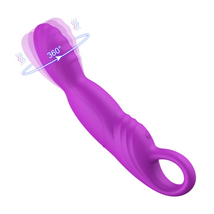 Rotating Rippled G-Spot Vibrator