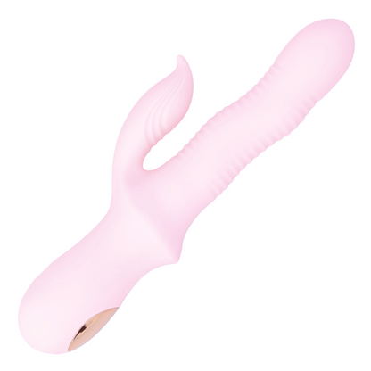 Rolling Wave-Action Silicone Rabbit - The Ultimate Internal Massage!
