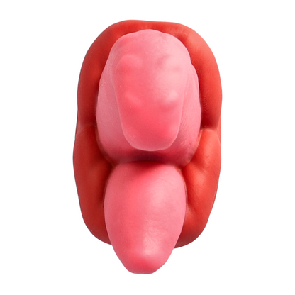Warming Silicone Thrusting & Rotating Suction Cup Tongue with Remote - Deep, Hands-Free Penetration and Wild Oral!