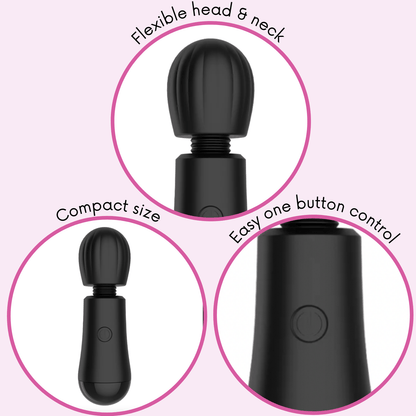 BEM Mini Silicone Wand Massager