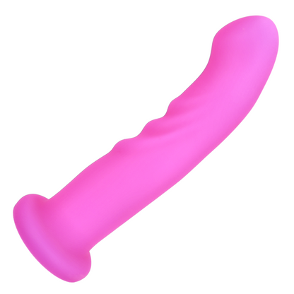 Silicone Twirling Suction Cup G-Spot Dildo - Rotates Against Your G-spot for Easy Squirting Orgasms!