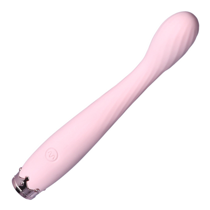 Beginner's Silicone G Spot Vibrator - Flexible Slim Shaft with Toe-Curling Power