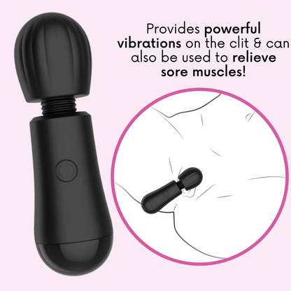 BEM Mini Silicone Wand Massager
