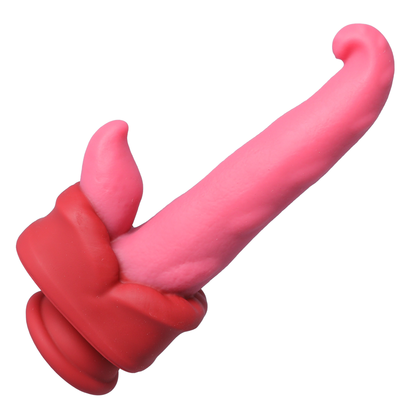 Warming Silicone Thrusting & Rotating Suction Cup Tongue with Remote - Deep, Hands-Free Penetration and Wild Oral!