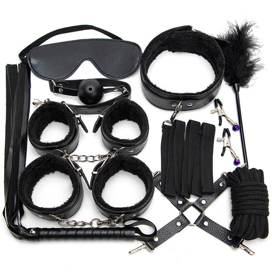 Sex toys  dubai10-pieceBDSMEgyptianCatSexyLeatherSetwithLeash,Handcuffs,CatMask,Lash,NippleClip,Etctoys  men