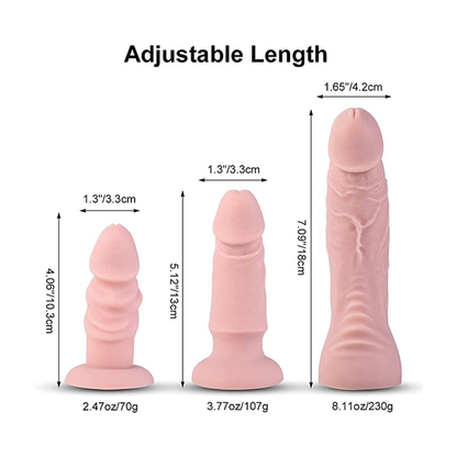 Sex toys  dubaiWearableStrap-onDildowith3RemovableSiliconeDildosforCouple(3 days delivery)toys  men