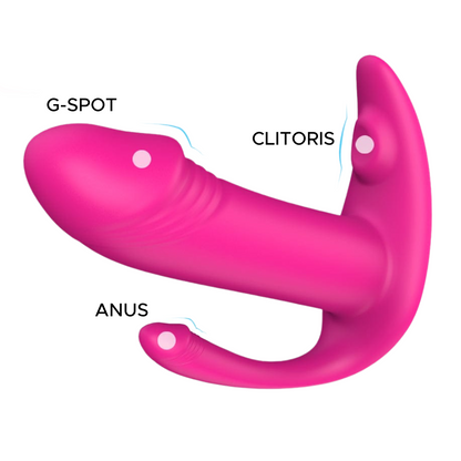 Aise Triple Stimulation Hands-Free Wearable Vibe