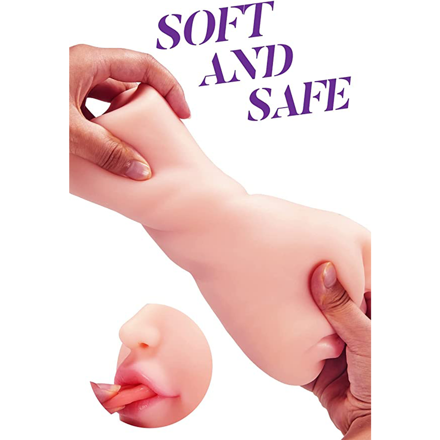 Sex toys  dubai2in1LifelikePocketPussywithVividMouthTeethandTongueforBlowjobandMoretoys  men