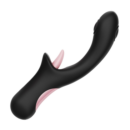 Thumping & Licking Silicone Rabbit - Hits That G-spot While Giving You Oral!