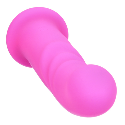 Silicone Twirling Suction Cup G-Spot Dildo - Rotates Against Your G-spot for Easy Squirting Orgasms!