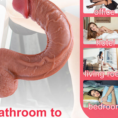 Dildo toy  for women  Most Realistic Dildo  Thrusting Dildo  12.8 Inch