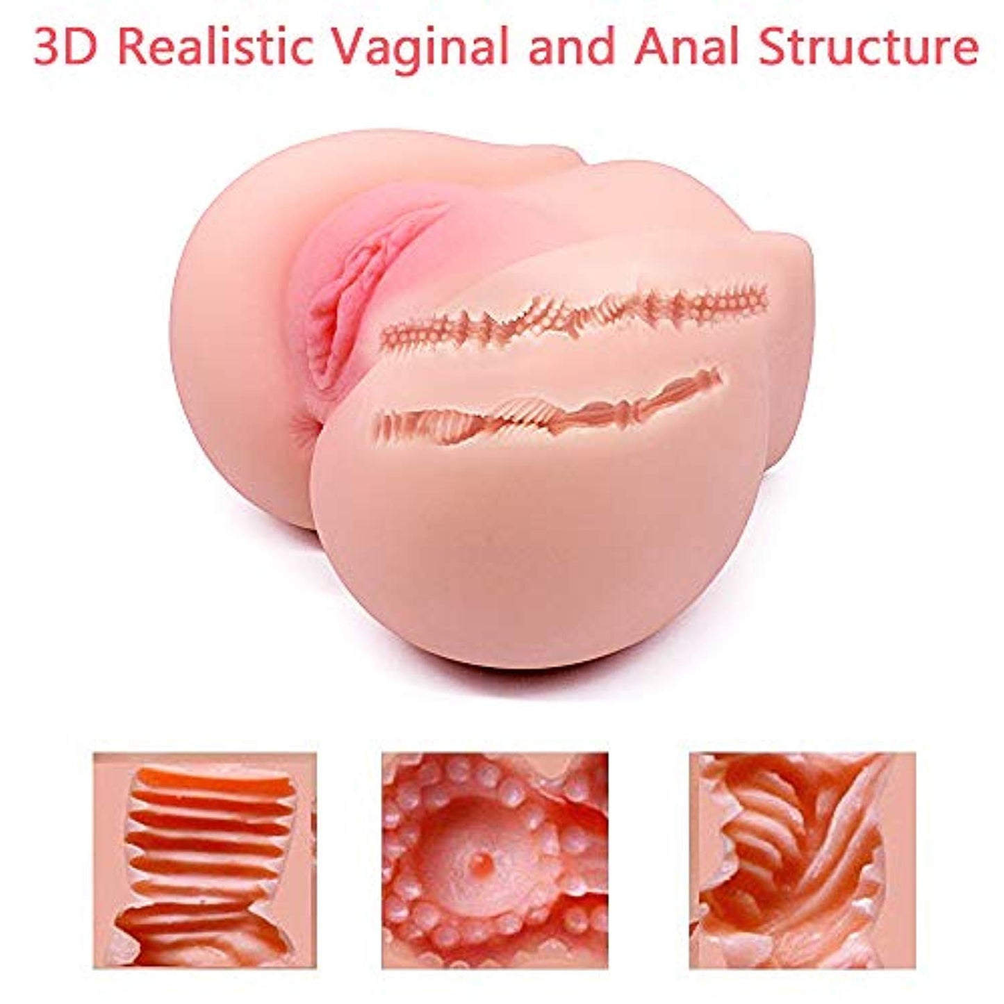 Sex Doll Torso Pocket Pussy 3D Realistic Buff Anal Sex Masturbation Sex