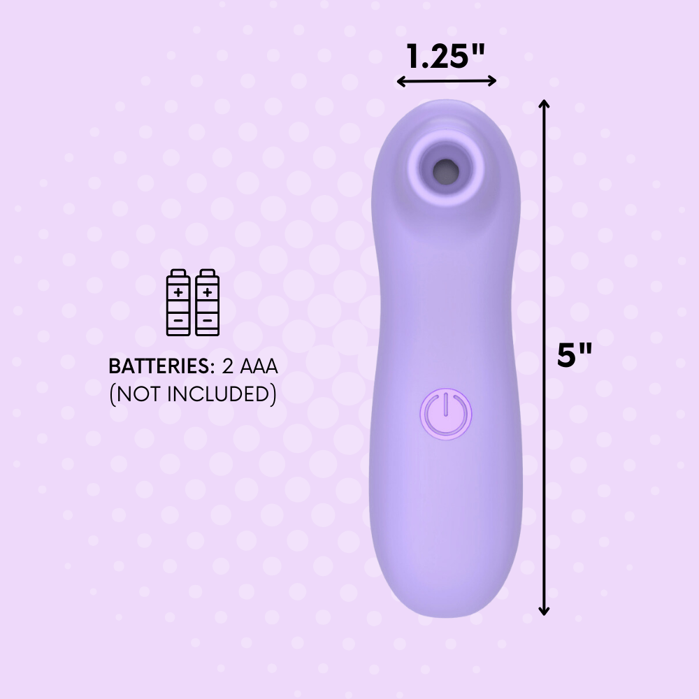 Lavender Air Pulse Clitoral Stimulator