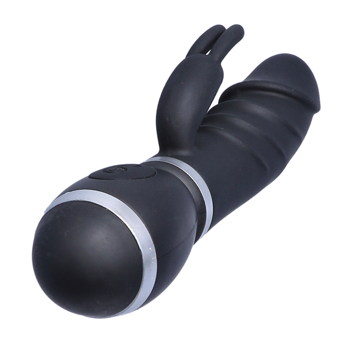 Beginner's Rippled Silicone Rabbit Vibe - Mini Size Perfect for First-Time Blended O's!