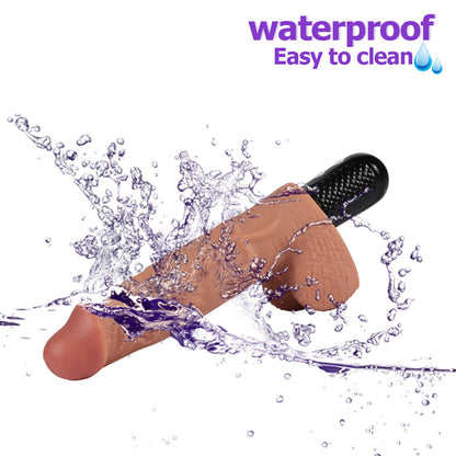 Sex toys  dubaiD13Silicone10FunctionClassicRealisticDildoVibratorwithBalls10Inchtoys  men