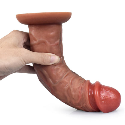 Sex toys  dubaiGJ39WildManLargeUltraRealisticDualDensityLiquidSiliconeSuctionCupDildowithRaisedVeins9.8Inchtoys  men