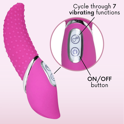 Bumpy Betty Tongue Vibe for Clitoral Stimulation