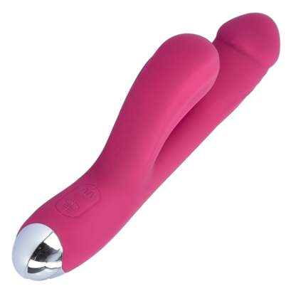 Air Pulse Dual Action Vibrator - Teasing Clit-Kisses + Deep G-Spot 'O's