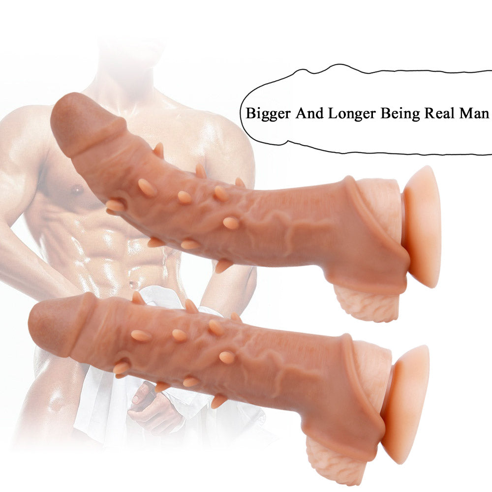 Sex toys  dubaiM2Barb2ExtraInchesPenisExtenderwithBallLooptoys  men