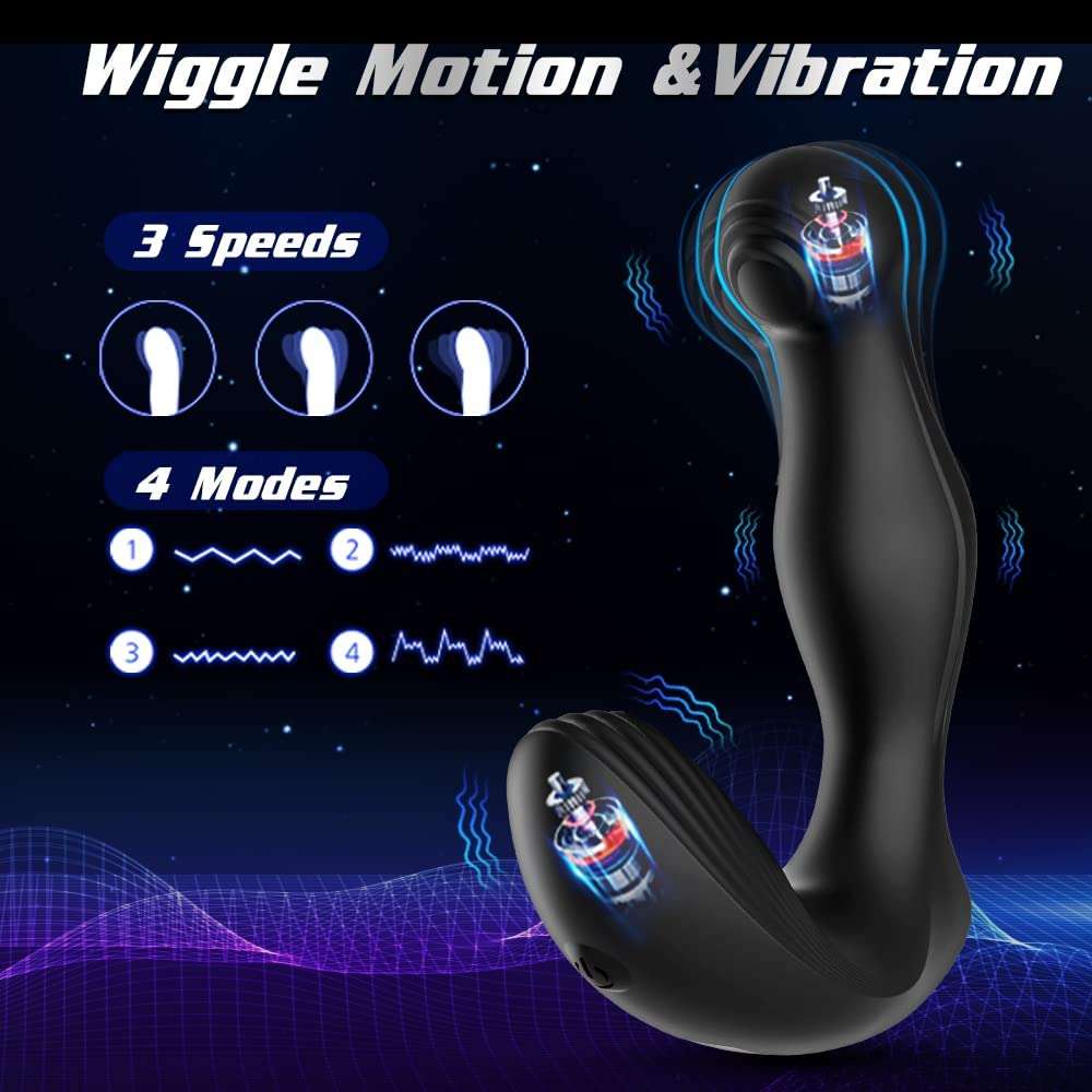 Sex toys  dubai3in1WiggleMotionProstateMassagerwith7Wiggle&VibrationModestoys  men