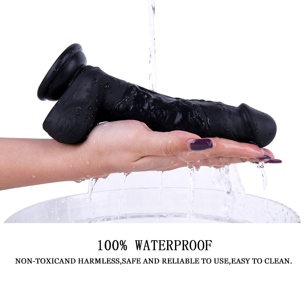 Sex toys  dubaiB91BurtonRealisticVeinsTextureLiquidSiliconeSuctionCupDildowithBalls7.9Inchtoys  men