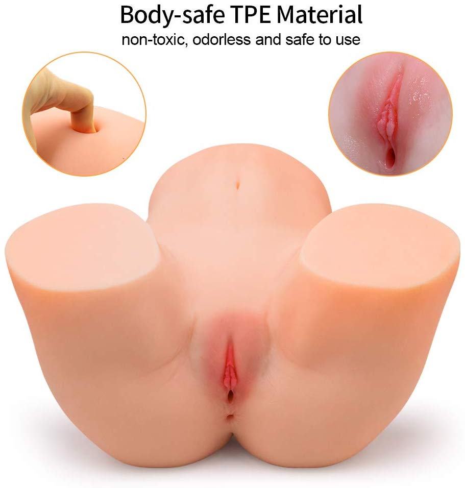 Sex Doll Torso Pocket Pussy 3D Realistic Buff Anal Sex Masturbation Sex