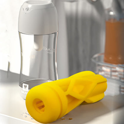 Galaku Touch in Vacuum Sucking Male Masturbator