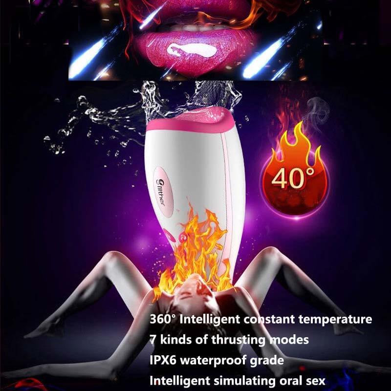 Automatic Male Masturbator Heating Sucking Mens Toys