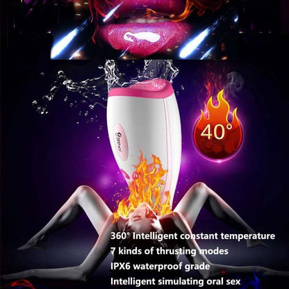 Automatic Male Masturbator Heating Sucking Mens Toys