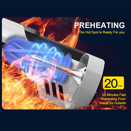 Leten Automatic Telescopic Heating Voice Perfume Motorized Male Masturbator
