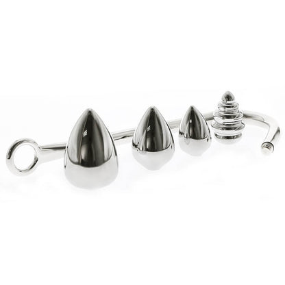 Replaceable Stainless Steel Anal Hook BDSM Sex Toy