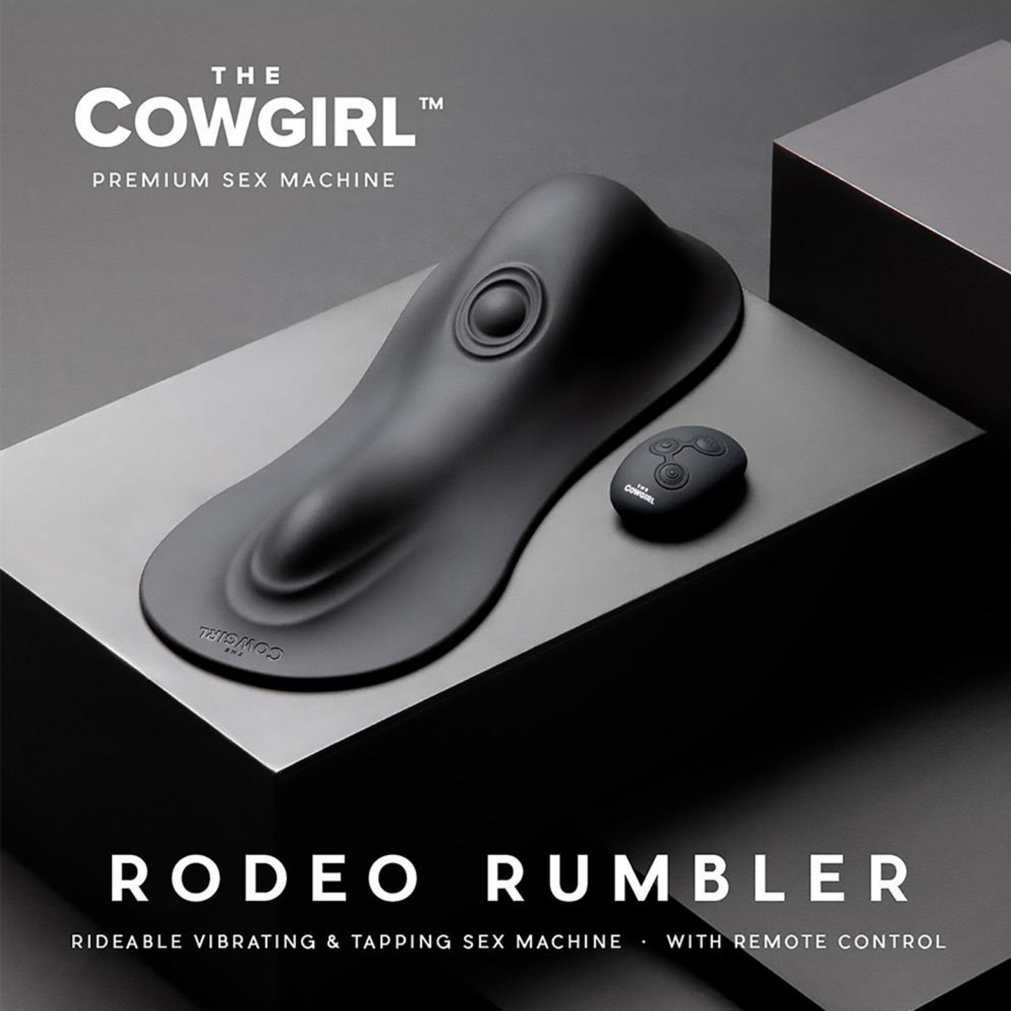 Cowgirl Rodeo Rumbler Grinding, Vibrating & Tapping Machine - Easy Hands-Free Clit 'O's!