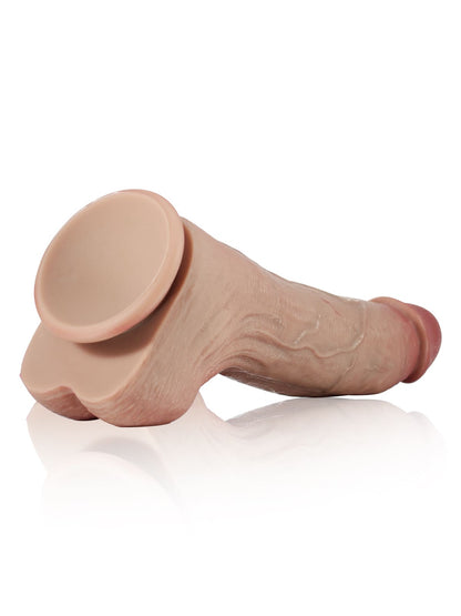 Cameron 9" x 1.7" Flesh Ultra Realistic Real Feel Dildo
