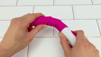 Rippled Silicone Vibrator For Beginners